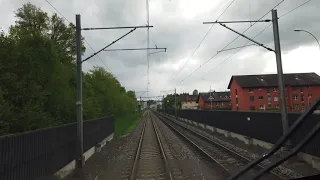 Führerstandsfahrt Luzern-Basel IR26 Treno Gottardo