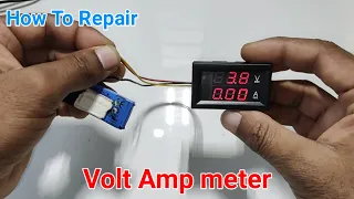 Digital voltmeter ampmeter  repair karne ka Tarika