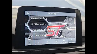 Ford Focus MK 4 ST Sync 3.4 mit Bordcomputer