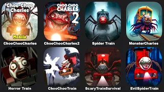 Choo Choo Charles 2 Mobile,Choo Choo Train,Spider Train,Horror Train Game,Monster Train,Scary Train