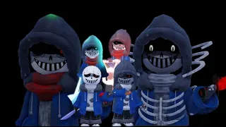 Evo Dust Sans Journey (Undertale Timeline Collapse)