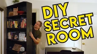 How to Create a SECRET ROOM with a SECRET DOOR in Your House!!!