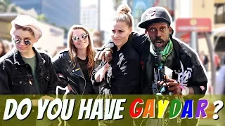 Testing People's Gaydar | Hollywood Blvd | | Sam&Alyssa