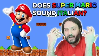 Does Super Mario Sound ITALIAN? Does He Have A Foreign Accent?
