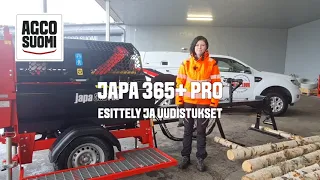 JAPA 365+ PRO KLAPIKONE  – esittely ja uudistukset