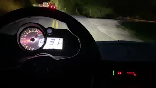 Yamaha yxz1000r turbo - Night riding in WV, some afr’s shown at low rpm/speeds