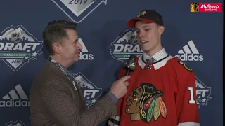 1-on-1 with Blackhawks 2nd round pick Alex Vlasic