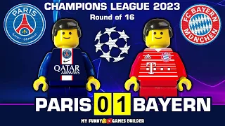 PSG vs Bayern Munich 0-1 • Champions League 2023 All Goals & Hіghlіghts in Lego Football