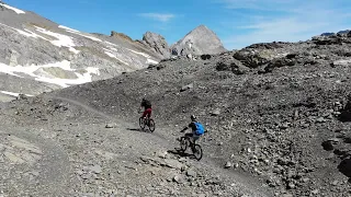 Plaine morte | Mountainbiking vom Gletscher ins Tal | Schweiz, Wallis | Enduro-Tour 08/2019