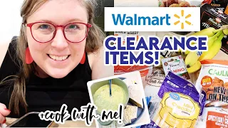 CLEARANCE WALMART GROCERY HAUL + COOK WITH ME! 🍝 SPAGHETTI PIZZA