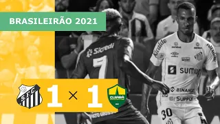 Santos 1 x 1 Cuiabá – Gols – 09/12 – Brasileirão 2021