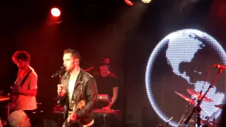Måns Zelmerlöw live - La Maroquinerie, Paris 03/09/2015 - The Heroes Tour.