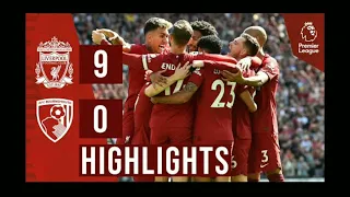 HIGHLIGHTS Liverpool 9 0 Bournemouth Record breaking NINE goals at Anfield! No ads