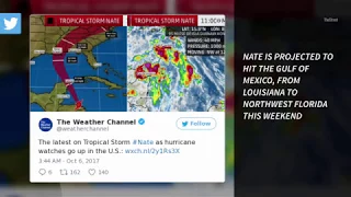 Everything We Know About Tropical Storm Nate