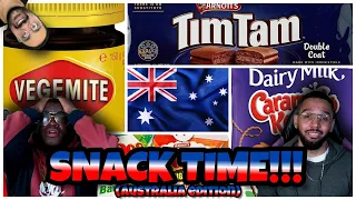 "Is Vegemite that bad?" | PDE TRIES AUSTRAILIAN SNACKS FOR THE 1ST TIME!