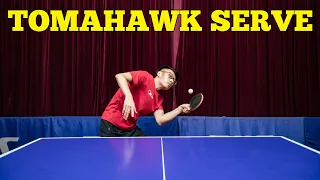 Learning Tomahawk Serve Like Dimitrij Ovtcharov | MLFM Table Tennis Tutorrial