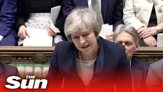 Theresa May's final speech to Parliament moments before Brexit deal vote