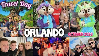 Orlando Travel Day ✈️ British Airways | Gatwick to MCO | Walmart | October 2023