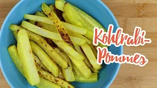 Low-Carb Kohlrabi-Pommes - Essen ohne Kohlenhydrate