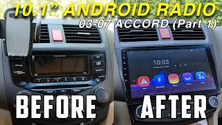 03-07 Accord Android Radio Install! (PART 1: Removal and Installation)