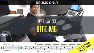 Avril Lavigne - Bite Me (DRUMS ONLY) - Raymond Goh