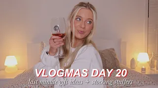 VLOGMAS DAY 20 | last minute gift ideas under $50 + stocking stuffer ideas!! 🎄🤍