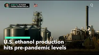 U.S. Ethanol Production Bounces Back