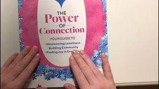 ASMR whispers | THE OPRAH MAGAZINE flip-through (tapping, tracing, reading)