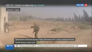 Бои за Алеппо: боевики пытаются прорвать окружение сирийских войск