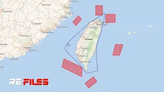 Brutal Attack! China Warships Missiles Hits US Aircraft Carrier as Sail in Taiwan Strait