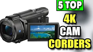 Best 4k Cam Corders | Top 5 Video Camera For Beginners | Camcorders For Sports