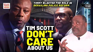 Tim Scott Don't Care About Black People: Sen. Scott SLAMMED For DERAILING George Floyd Act
