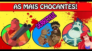 🔴 Pra Crianças? As M0rtes mais FEIAS em Desenhos Animados!