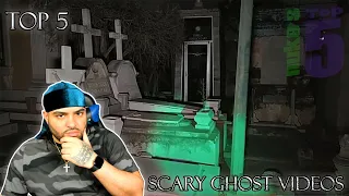 Top 5 SCARY Ghost Videos That Will Make YO DADDY LEAVE HOME ! (SCARY REACTION) DOLLAR BOI ENT 💰