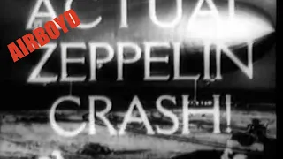 Actual Zeppelin Crash! (1937)