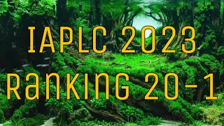 WINNER IAPLC 2023| Best 20 Aquascape IAPLC 2023