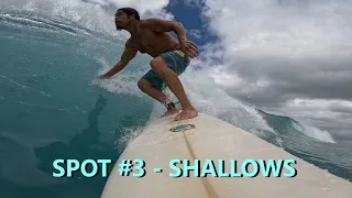 Surfing A Different Spot Every Session Challenge: Ep #3 Shallows
