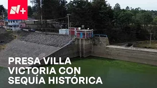 Danielle Dithurbide recorre Villa Victoria, presa con sequía histórica - Despierta