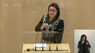 041 Gudrun Kugler ÖVP   Nationalratssondersitzung zu Sonderpensionen vom 21 12 2020 um 1230 Uhr – OR