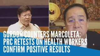 Gordon counters Marcoleta: PRC retests on health workers confirm positive results