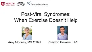 Long COVID & Post-Viral Syndromes ECHO: When Exercise Doesn't Help