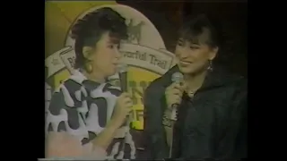 Cherie & Dina roasting Sharon on TSCS 1986-87 IBC 13 #sharoncuneta #tscs