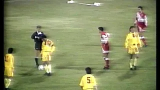 1992 UEFA Euro (Qualifier) - Romania vs Switzerland. Full Match (part 1 of 4).