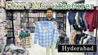 Hyderabad Biggest shirts Manufacturer