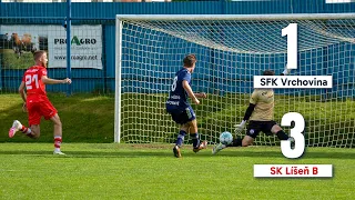 Sestřih | A tým | SFK vs. SK Líšeň B (1:3)