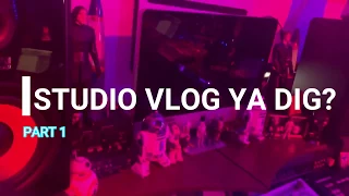 🥶 🎤 STUDIO VLOG YA DIG? Pt. 1 #STREAMFREEZE 📱 🥶