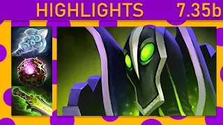 ⭐Miracle- Rubick 30+ K/A! Mid Highlights 7.35b - Dota 2 Top MMR