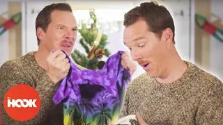 Benedict Cumberbatch On How to React to Bad Christmas Gifts | @TheHookOfficial