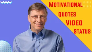 Bill Gates Motivational quote video status|| Interesting Motive|| #shorts