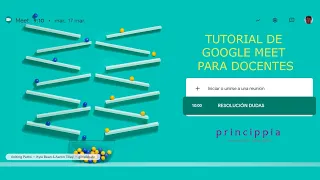 Tutorial Google Meet para docentes